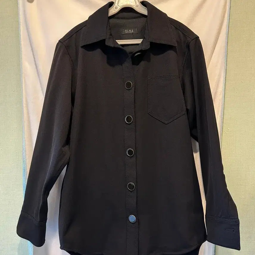 [BUNJANG] TIME Stand Collar High Neck Zip-Up Jacket / 2020 한섬 TIME 타임 스탠드 칼라 하이넥 집업 자켓