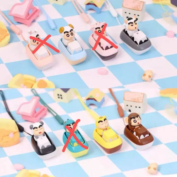 [BUNJANG] Crayon Shin-chan Animal Keycap Keyring / (새상품) 짱구 동물 키캡키링
