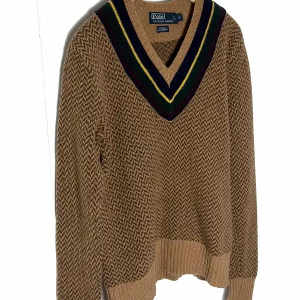 [BUNJANG] Polo Cricket Knit Sweater / 폴로 크리켓 니트