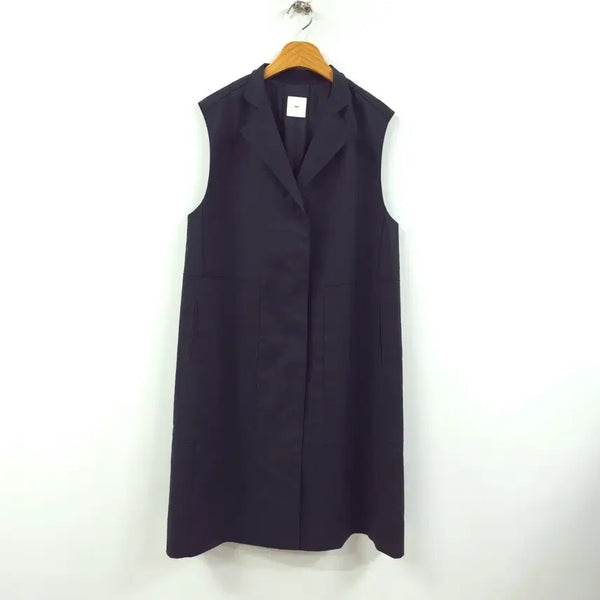 [BUNJANG] KUHO Flare Long Vest / 구호) 거의새거 플레어 롱조끼 베스트 -F