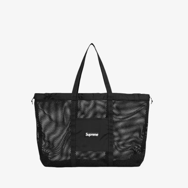 [BUNJANG] Supreme Mesh Tote Bag Black / 슈프림 메쉬 토트백 블랙