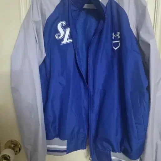[BUNJANG] Samsung Lions Under Armour Spring/Fall Jumper Size 105 / 삼성 라이온즈 언더아머   춘추 점퍼 판매합니다