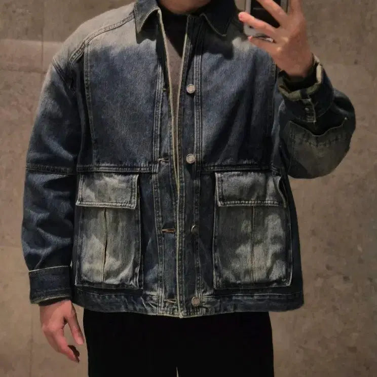 [BUNJANG] Juun.J Denim Jacket / 준지 청자켓 48