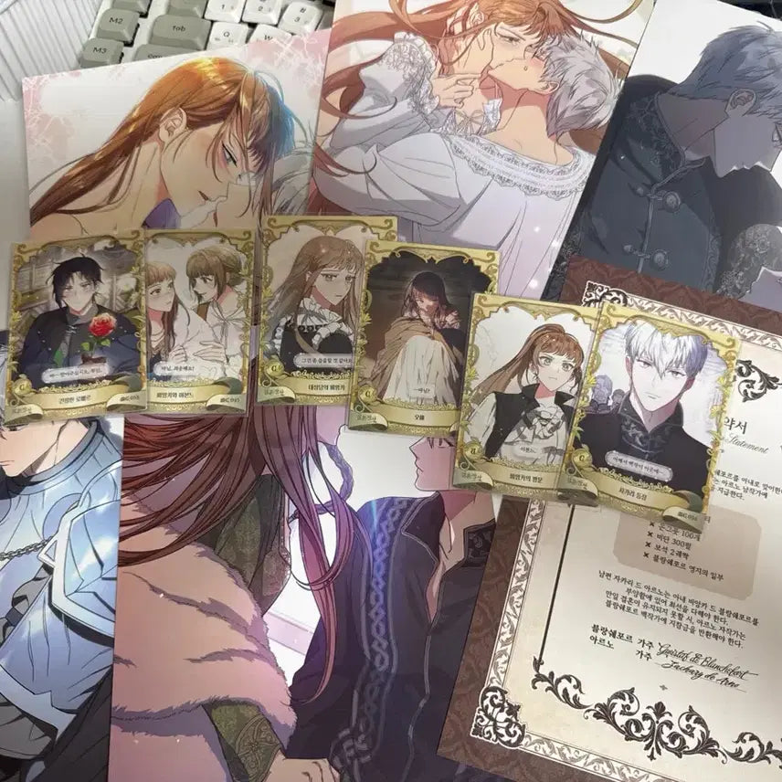 [BUNJANG] Wedding Contract A5 Postcard Mini Poster Card Set / 결혼장사 a5 엽서 미니포스터 카드 결혼계약서