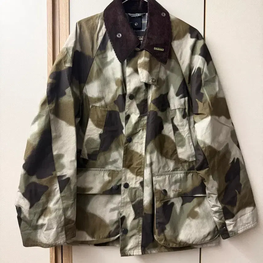 [BUNJANG] Barbour x Palace Camo Bedale Jacket / 바버 X 팔라스 카모 비데일 자켓