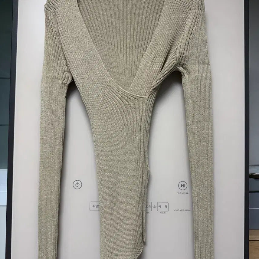 [BUNJANG] Ribbed Knit Sweater / 랩니트