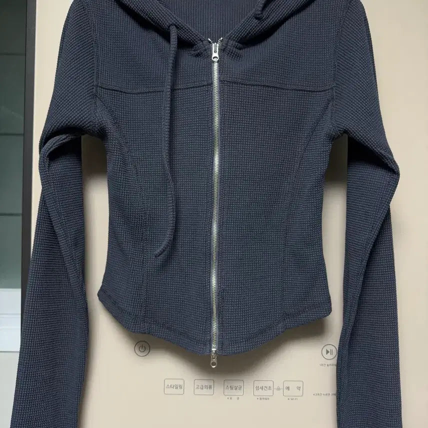 [BUNJANG] Waffle Two-Way Zip-Up / 와플 투웨이 집업