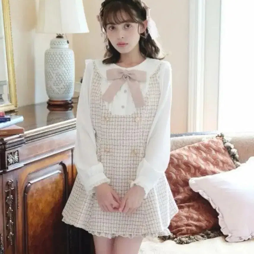 [BUNJANG] Lizlisa Tweed Setup / 리즈리사 트위드 셋업 판매