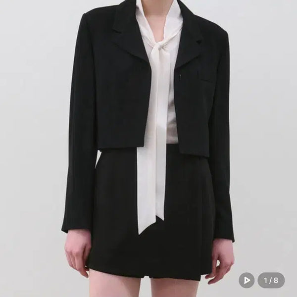 [BUNJANG] Frontrow Cropped Blazer / 프론트로우 크롭블레이저