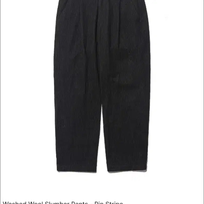 [BUNJANG] Ourselfs 25FW Washed Wool Slumber Pants Pinstripe Size 2 / (택 0)25FW 아워셀브스 워시드 울 슬럼버 팬츠 핀스트라이프 2사이즈