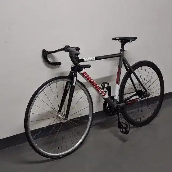 [BUNJANG] Engine11 Red Charcoal Frame and Fork Set / 엔진11 레드차콜 판/대 (각개 ㄱㄴ)