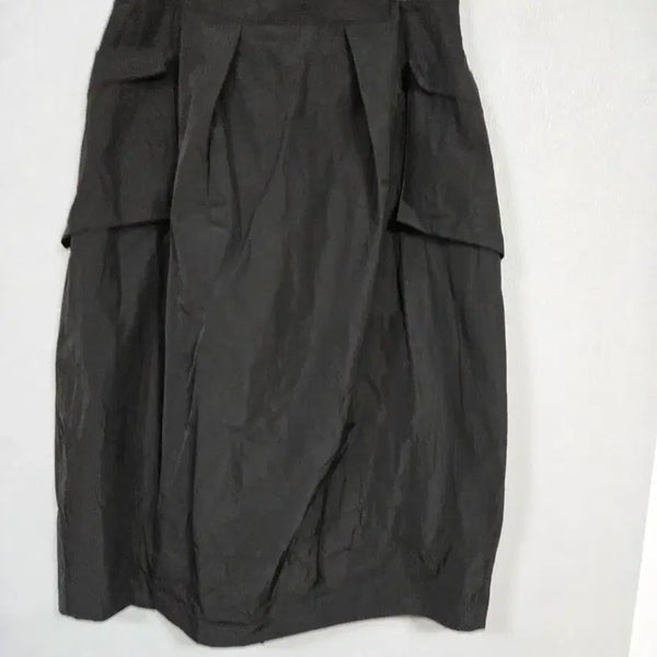 [BUNJANG] Neoclassic Jar Fit Poly Skirt / 네오클래식 항아리핏 폴리스커트