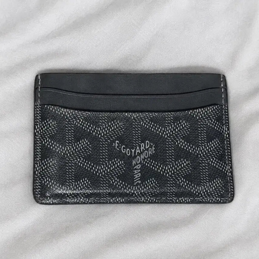 [BUNJANG] Goyard Saint Pierre Card Wallet (Gray) / 정품 고야드 생숼피스 카드지갑(그레이)