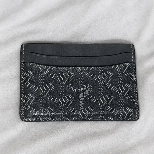 [BUNJANG] Goyard Saint Pierre Card Wallet (Gray) / 정품 고야드 생숼피스 카드지갑(그레이)