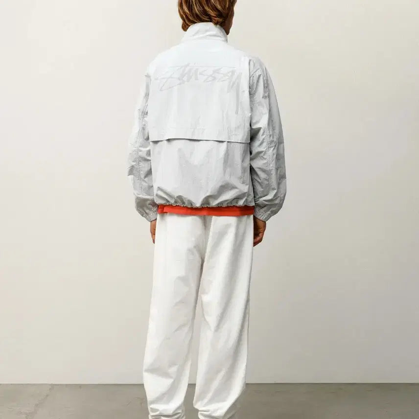 [BUNJANG] Stussy Lightweight Mock Jacket Grey / 스투시 라이트웨이트 모크 자켓 그레이