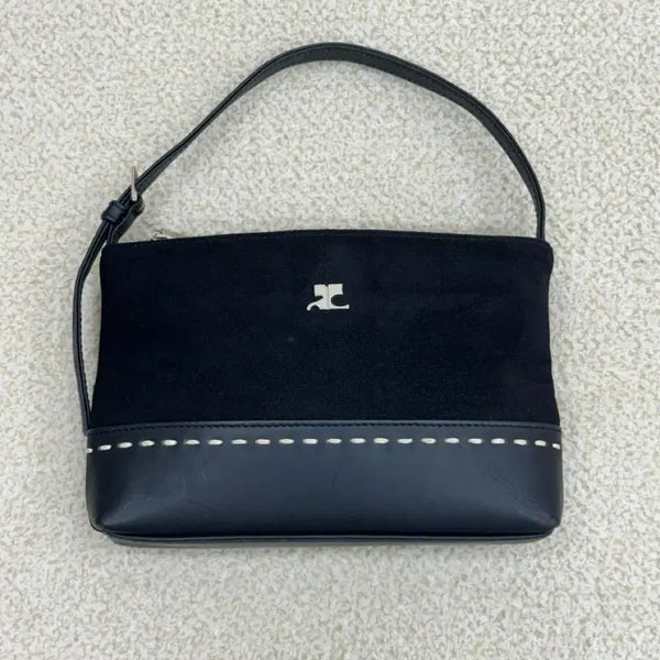 [BUNJANG] Courreges Mini Suede Bag / 꾸레쥬 미니 스웨이드 백