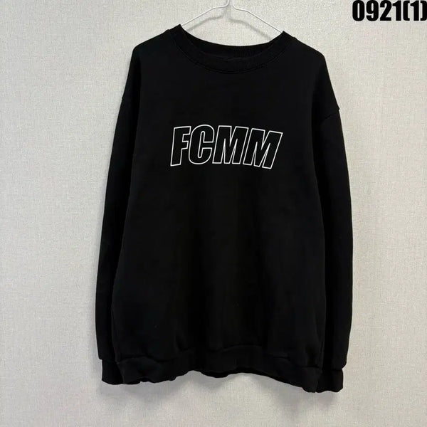 [BUNJANG] FCMM Black Sweatshirt L / FCMM 블랙 맨투맨 L
