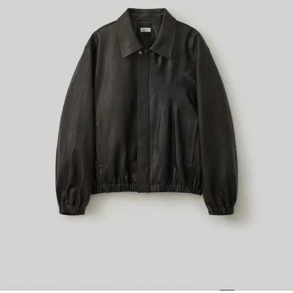 [BUNJANG] Another Office Hughes Lambskin Blouson / 어나더오피스 휴즈 램스킨 블루종