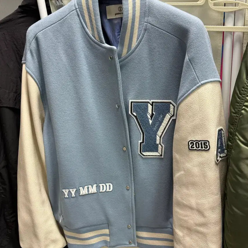[BUNJANG] Years Ago Varsity Jacket Blue L / [L]이얼즈어고 바시티 자켓 블루