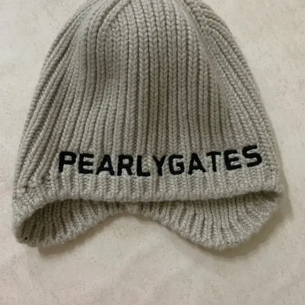 [BUNJANG] Pearly Gates Knit Beanie / 파리게이츠 니트 비니 거의새것