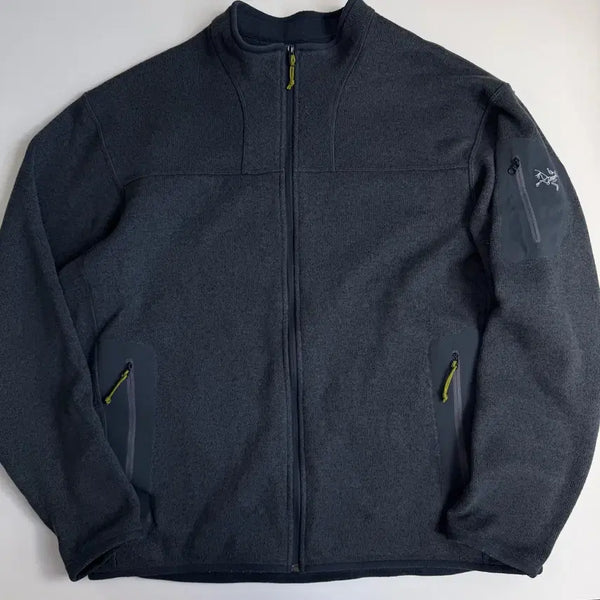 [BUNJANG] Arc'teryx Covert Charcoal Fleece Full Zip Jacket / Arc'teryx  아크테릭스 커버트 차콜 플리스 풀집 자켓