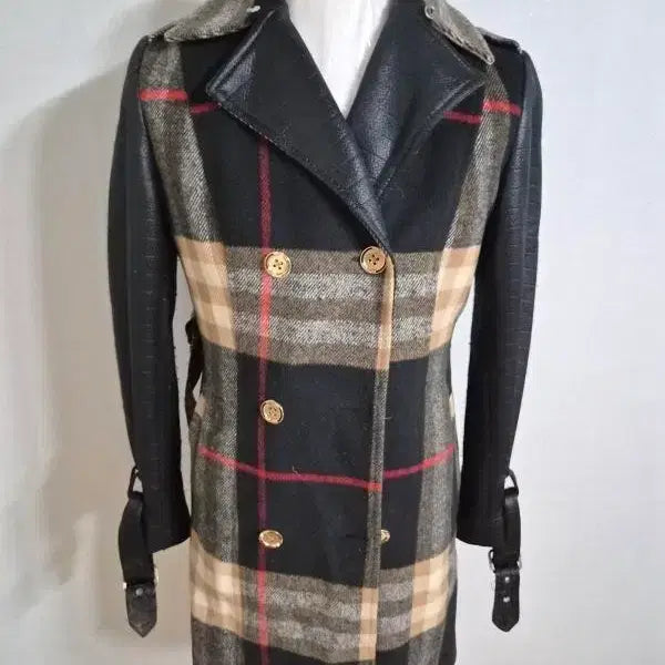 [BUNJANG] Burberry Women's Nova Check Wool Coat / 버버리/여성용/노바체크/모직코트/상태양호