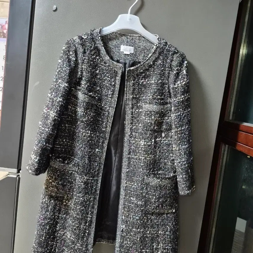 [BUNJANG] Sohn Jung Wan Black Tweed Jacket / 손정완 블랙 트위드자켓
