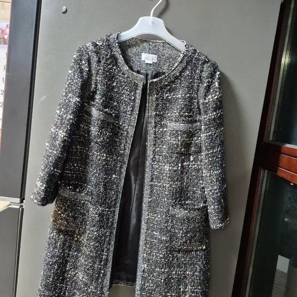 [BUNJANG] Sohn Jung Wan Black Tweed Jacket / 손정완 블랙 트위드자켓