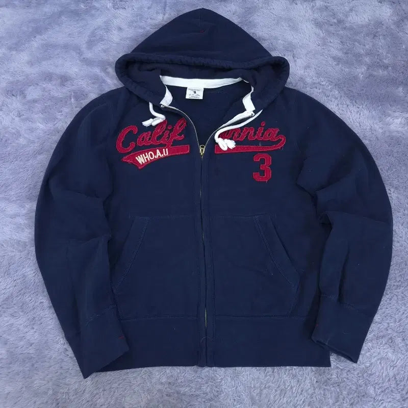 [BUNJANG] Vintage Zip-Up Hoodie / M 후아유 후드집업 | 0921A19