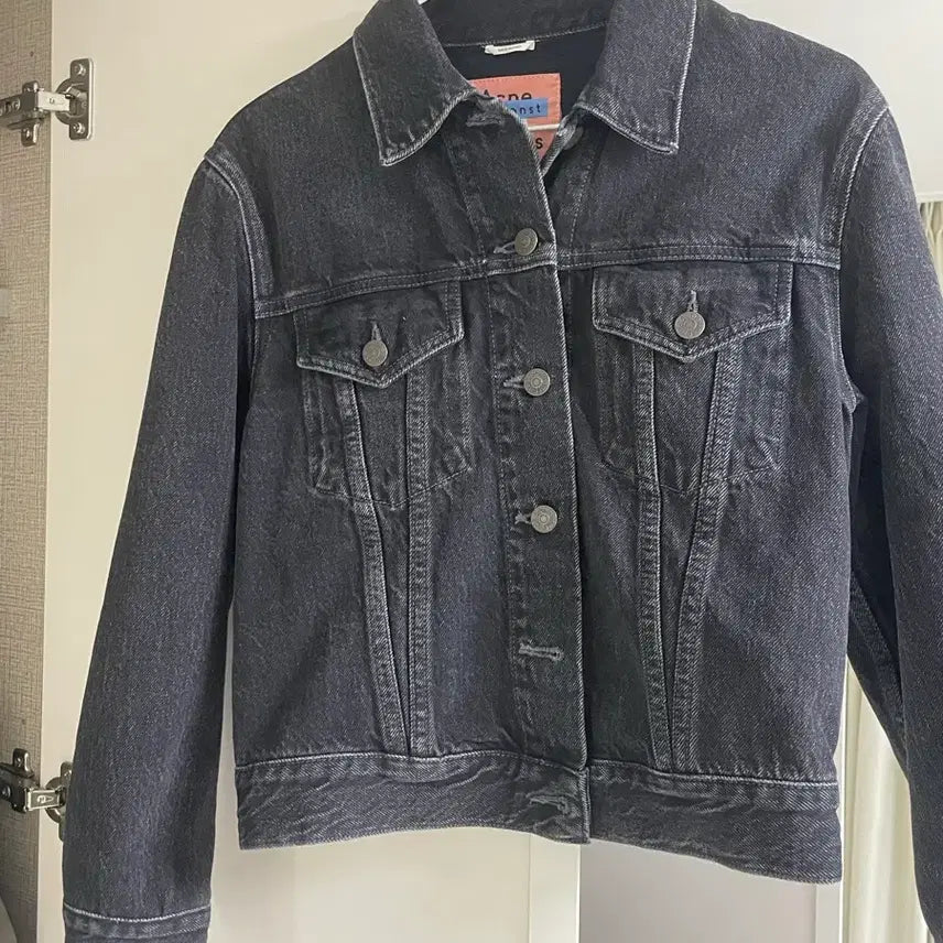 [BUNJANG] Acne Studios Black Denim Jacket (Size 44-55) / 정품 아크네스튜디오 블랙 데님자켓 44-55사이즈