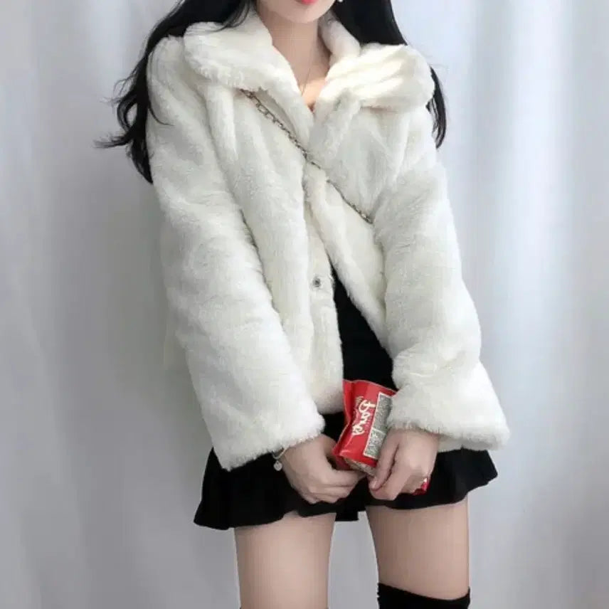 [BUNJANG] Nubian Fur Jacket / 누비안감 퍼자켓 팝니당