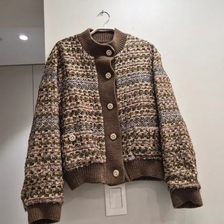 [BUNJANG] TIME Tweed Jacket (Size F) / 타임 트위드자켓F사이즈판매