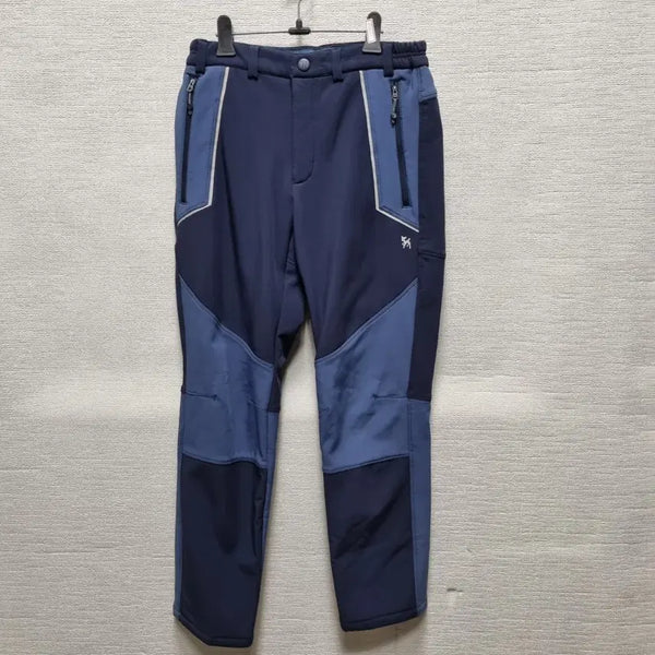 [BUNJANG] Women's Fleece Lined Hiking Pants - Navy/Blue / 카378 기모 등산 바지