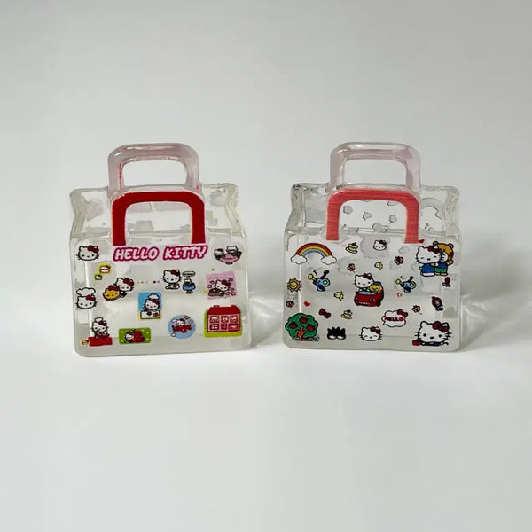[BUNJANG] Miniature Kitty Transparent Bag (2 Types) / 미니어쳐 키티 투명 가방 2종