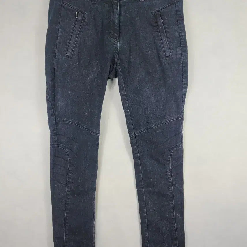 [BUNJANG] System Dark Blue Skinny Jeans / 시스템 진청색 스키니 팬츠