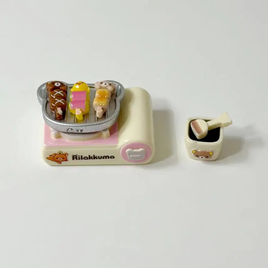 [BUNJANG] Rilakkuma Skewer Set Miniature / 미니어쳐 리락쿠마 꼬치 세트