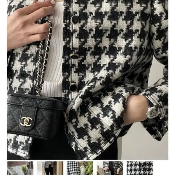 [BUNJANG] Cemoment Inaya Tweed Jacket / 쎄모먼 Inaya 이나야 트위드 자켓 - 34