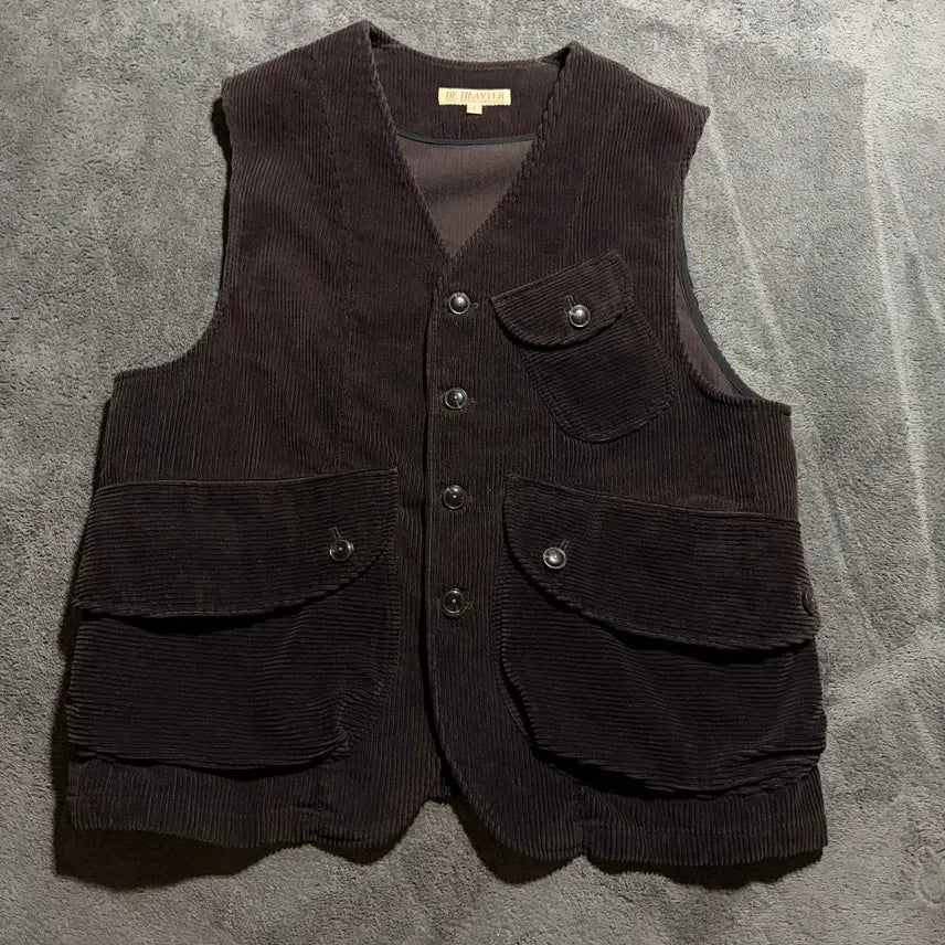 [BUNJANG] Behave ROKY Corduroy Vest / 비헤비어 로키 코듀로이 베스트