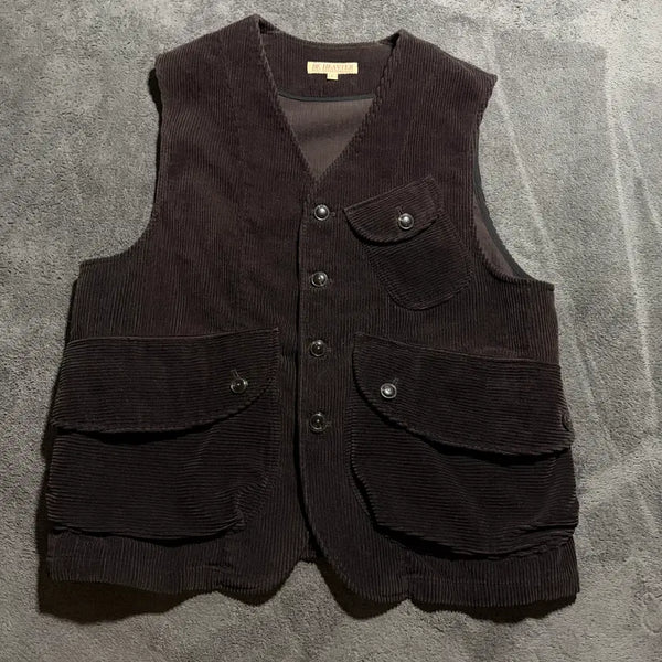[BUNJANG] Behave ROKY Corduroy Vest / 비헤비어 로키 코듀로이 베스트