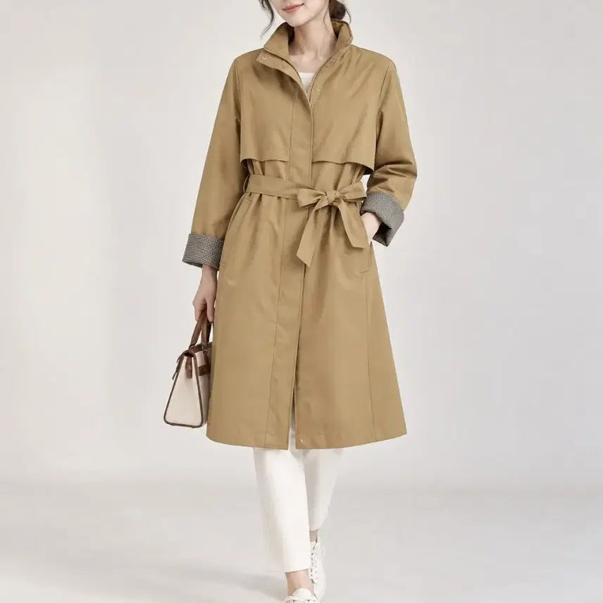 [BUNJANG] a.testoni 2020SS Belted Long Zip-Up Jacket / a.testoni 아테스토니/2020ss/벨티드 롱집업 자켓/앨리스/1946