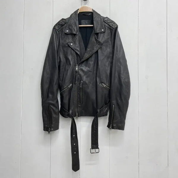 [BUNJANG] AllSaints Kahawa Leather Biker Jacket / 올세인츠(ALLSAINTS) 카하와 양가죽 라이더 자켓