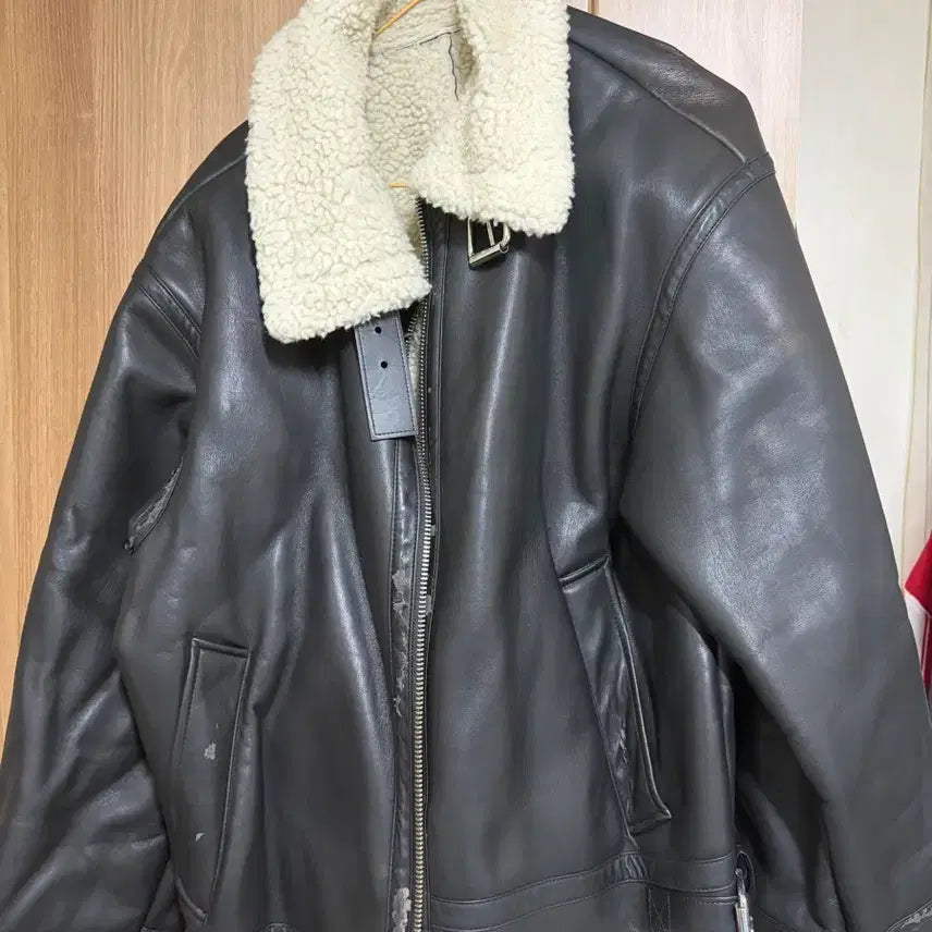 [BUNJANG] Covernat Shearling Lined Mustang Jacket / 커버낫 무스탕 자켓
