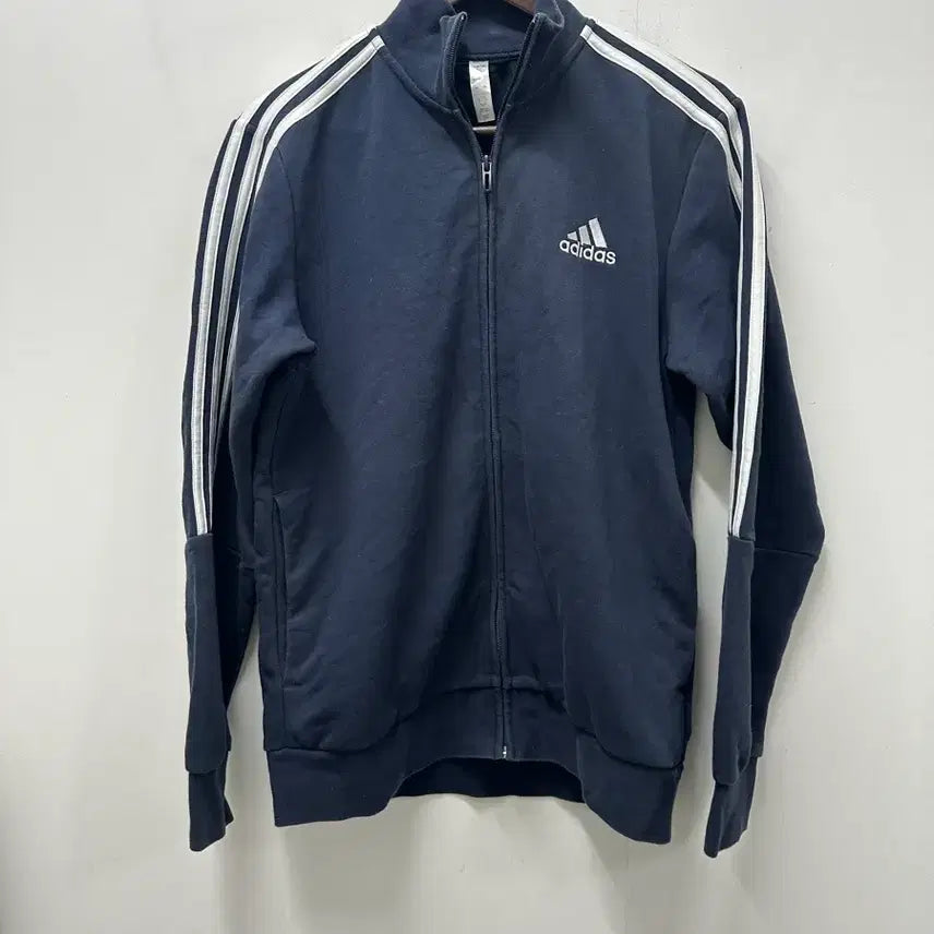 [BUNJANG] Adidas Navy Track Jacket (Size 100) / {만원빈티지 최저가}아디다스 네이비 트랙 자켓 100
