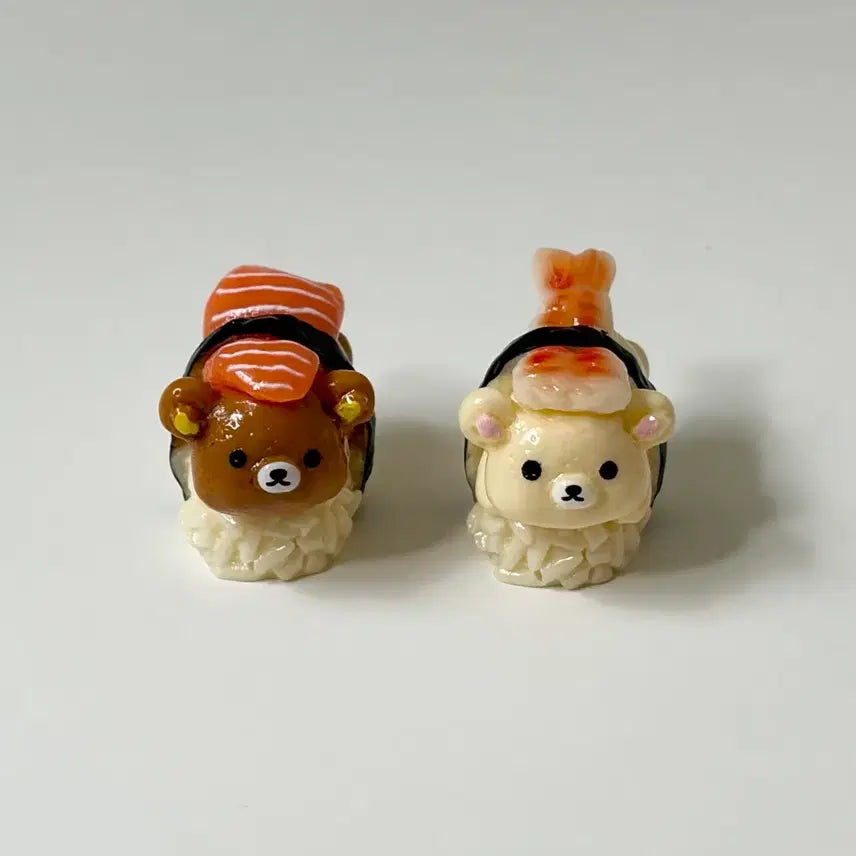 [BUNJANG] Rilakkuma Miniature Sushi (2 Types) / 미니어쳐 리락쿠마 초밥 2종