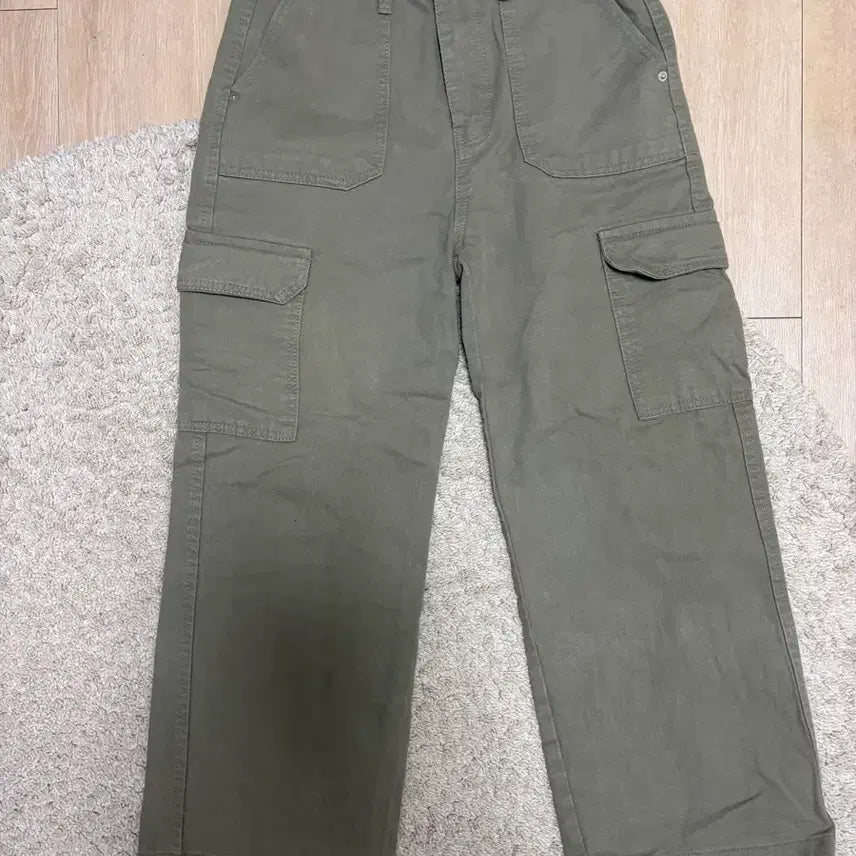 [BUNJANG] Olive Green Cargo Pants / 카고팬츠 올리브그린
