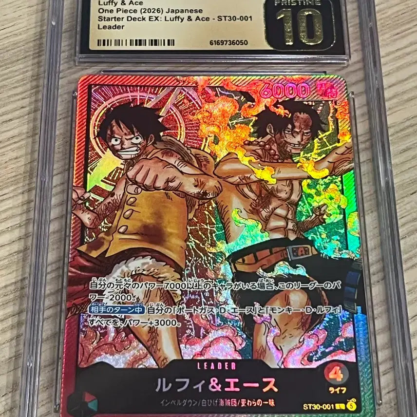 [BUNJANG] One Piece Card Luffy & Ace CGC 10 Graded / (일판) 원피스 카드 루피 & 에이스 cgc10 등급