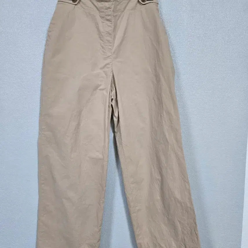 [BUNJANG] MOSCONA Wider Cotton Pants Beige Size 26 / MOSCONA 와이더 면팬츠 26