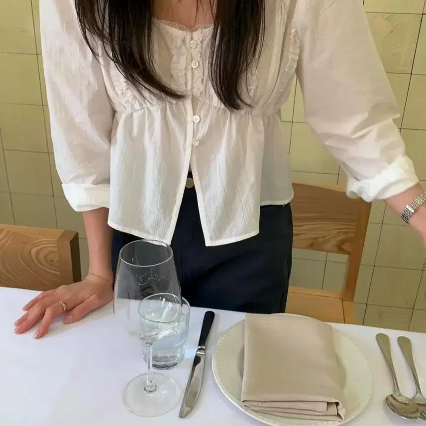 [BUNJANG] Lily Cots Lia Blouse / 릴리코츠 리아 블라우스