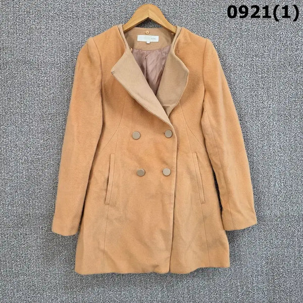 [BUNJANG] Olive des Olive Double-Button Winter Coat Beige S / 올리브데올리브 더블버튼 겨울 코트 베이지 s