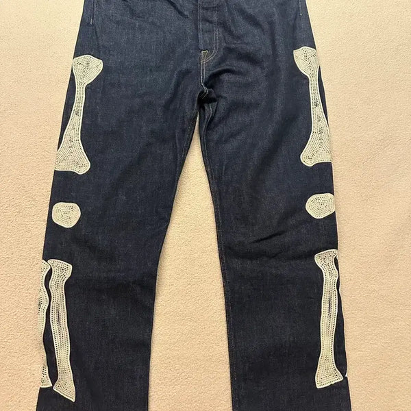 [BUNJANG] Kapital Bone Denim Jeans Size 34 / 캐피탈 본 데님